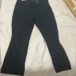 Rafaella Black Boot Cut Flare Pants